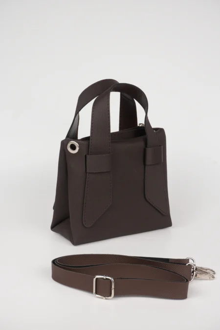 Mini Çift Saplı El ve Omuz Çantası