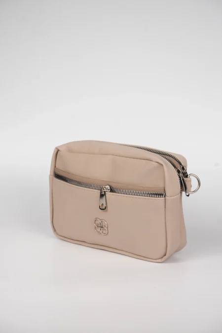 Fermuarlı, Saten, Çapraz ve Omuz Askılı Çanta