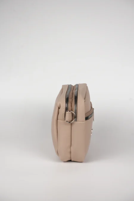 Fermuarlı, Saten, Çapraz ve Omuz Askılı Çanta