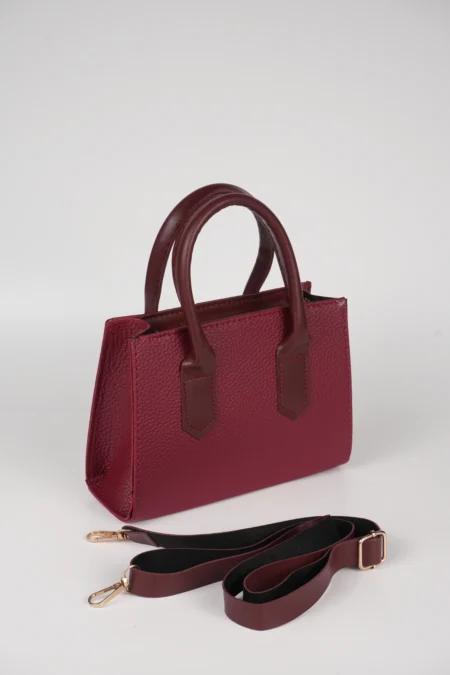 Kadın Baget Fermuarlı El Kol ve Omuz Askılı Çanta