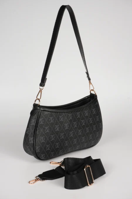 Kadın Desenli Baget El ve Omuz Askılı Çanta