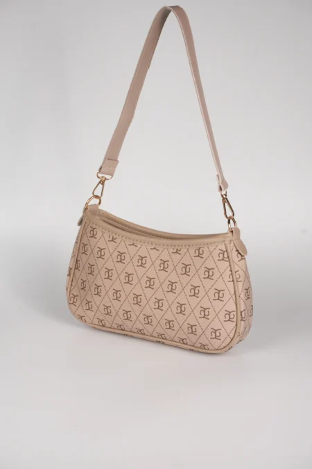 Kadın Desenli Baget El ve Omuz Askılı Çanta