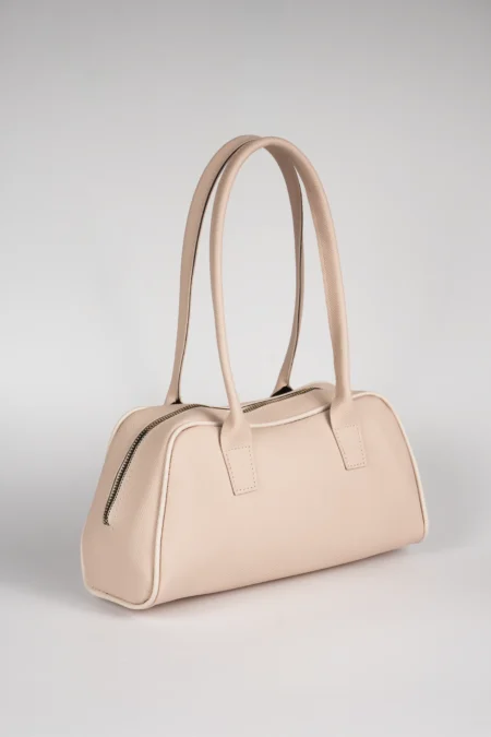 Uzun Askılı Baget Fermuarlı Omuz Çantası