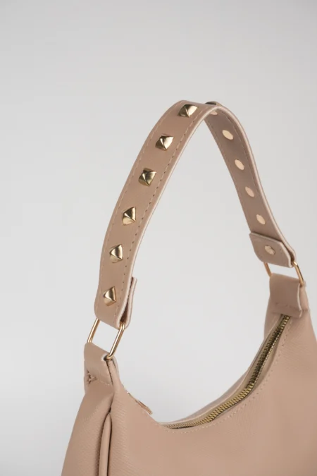 Kadın Baget Askı Detaylı Fermuarlı El Kol Çantası