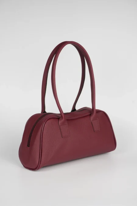 Uzun Askılı Baget Fermuarlı Omuz Çantası